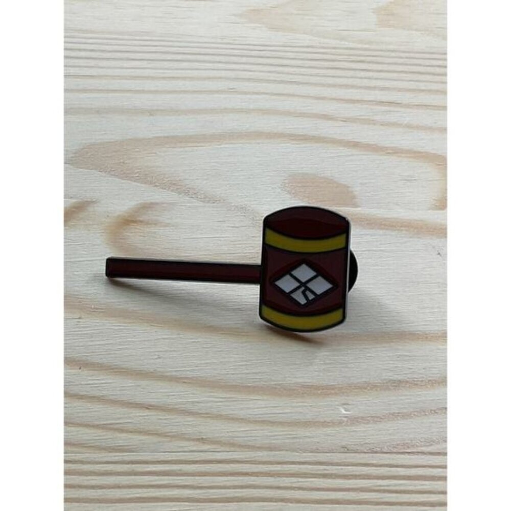 Mallet Enamel Pin Badge Accessories